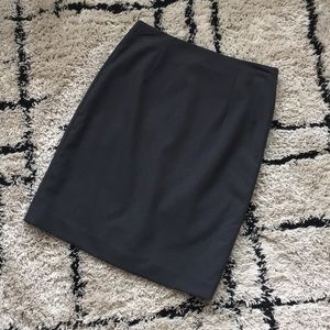Charcoal Pencil Skirt